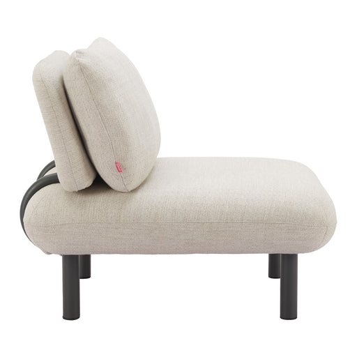Zuo Modern Aperto Accent Chair, Beige