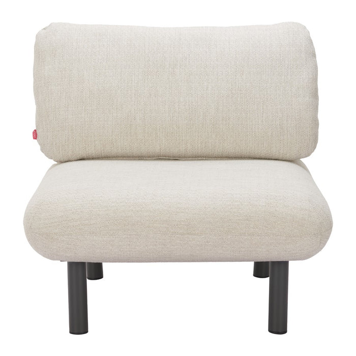 Zuo Modern Aperto Accent Chair, Beige