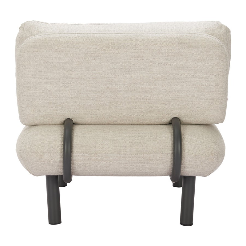 Zuo Modern Aperto Accent Chair, Beige