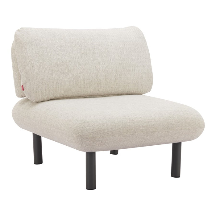 Zuo Modern Aperto Accent Chair, Beige
