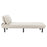 Zuo Modern Aperto Chaise, Beige