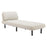 Zuo Modern Aperto Chaise, Beige