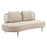 Zuo Modern Ruhe Outdoor Sofa, Beige