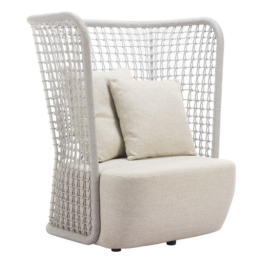 Zuo Modern Hudu Accent Chair, Beige