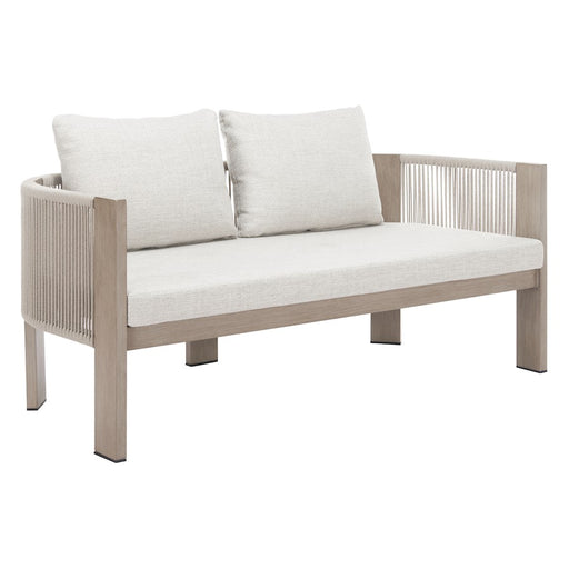 Zuo Modern Rebel Outdoor Sofa, Beige
