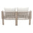 Zuo Modern Rebel Outdoor Sofa, Beige