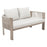 Zuo Modern Rebel Outdoor Sofa, Beige