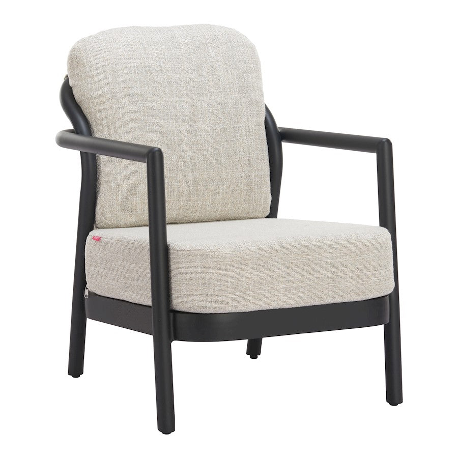 Zuo Modern Rein Accent Chair, Beige - 704128