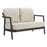 Zuo Modern Rein Loveseat, Beige