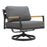 Zuo Modern Koleso Swivel Chair, Gray - 704141