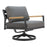 Zuo Modern Koleso Swivel Chair, Gray
