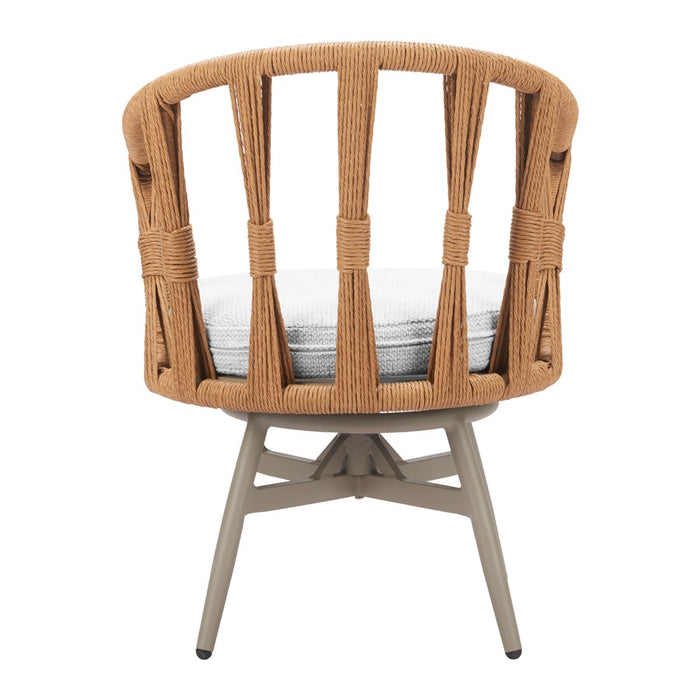 Zuo Modern Safal Swivel Dining Chair, Multicolor