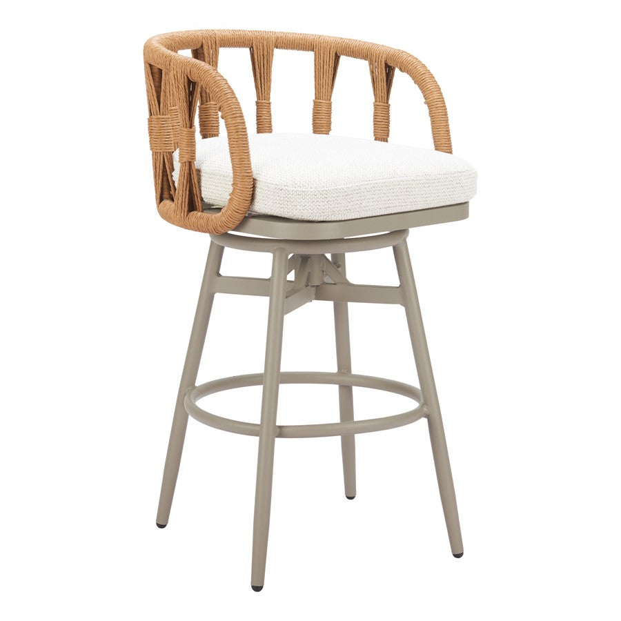 Zuo Modern Safal Swivel BarStool, Multicolor - 704143