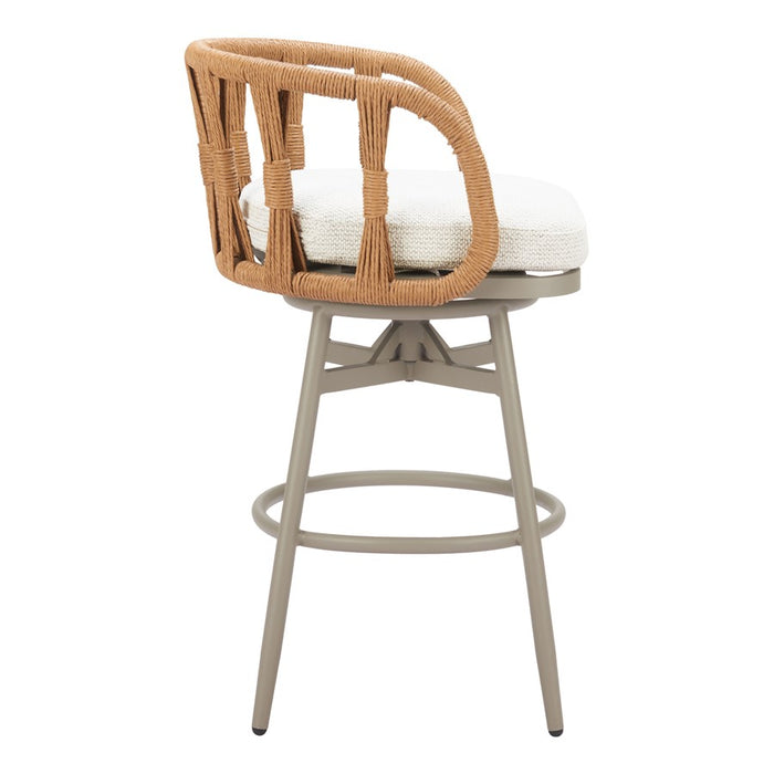 Zuo Modern Safal Swivel BarStool, Multicolor