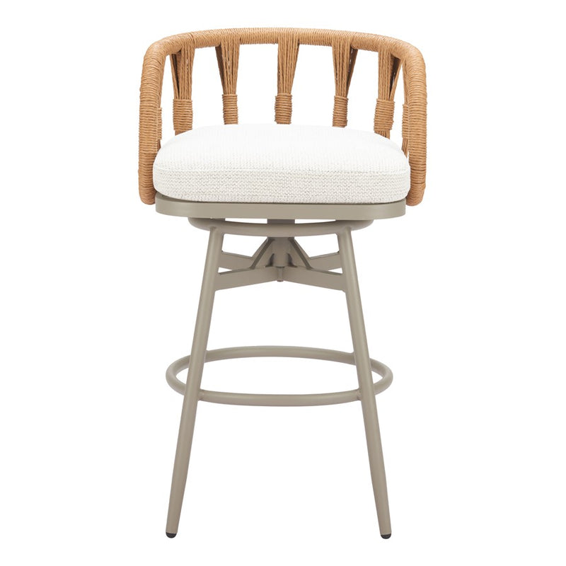 Zuo Modern Safal Swivel BarStool, Multicolor