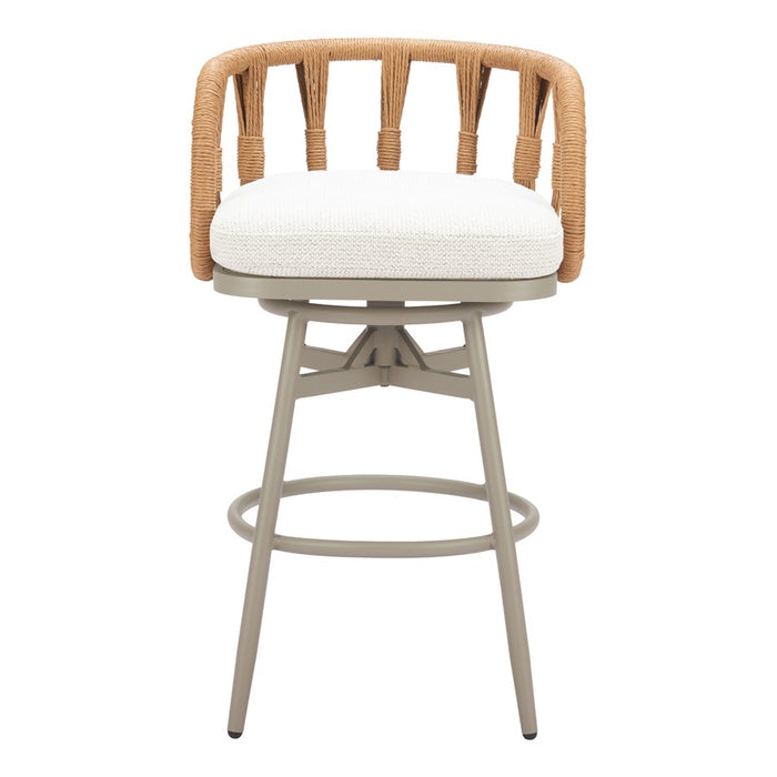 Zuo Modern Safal Swivel BarStool, Multicolor