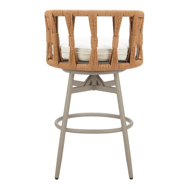 Zuo Modern Safal Swivel BarStool, Multicolor