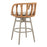 Zuo Modern Safal Swivel BarStool, Multicolor