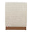 Zuo Modern Christy Armless Chair, Beige