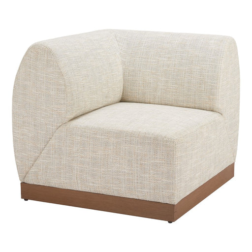 Zuo Modern Christy Corner Chair, Beige - 704147