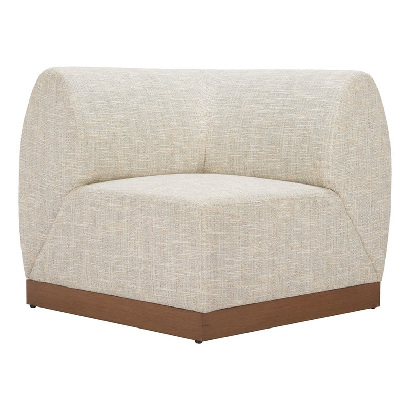 Zuo Modern Christy Corner Chair, Beige