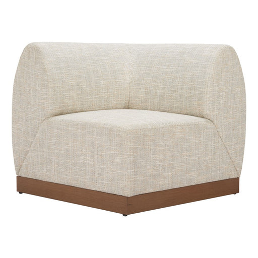Zuo Modern Christy Corner Chair, Beige