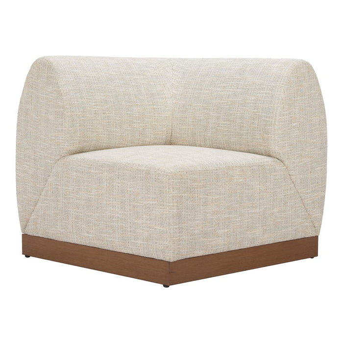 Zuo Modern Christy Corner Chair, Beige