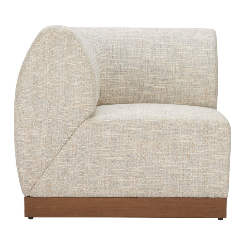 Zuo Modern Christy Corner Chair, Beige