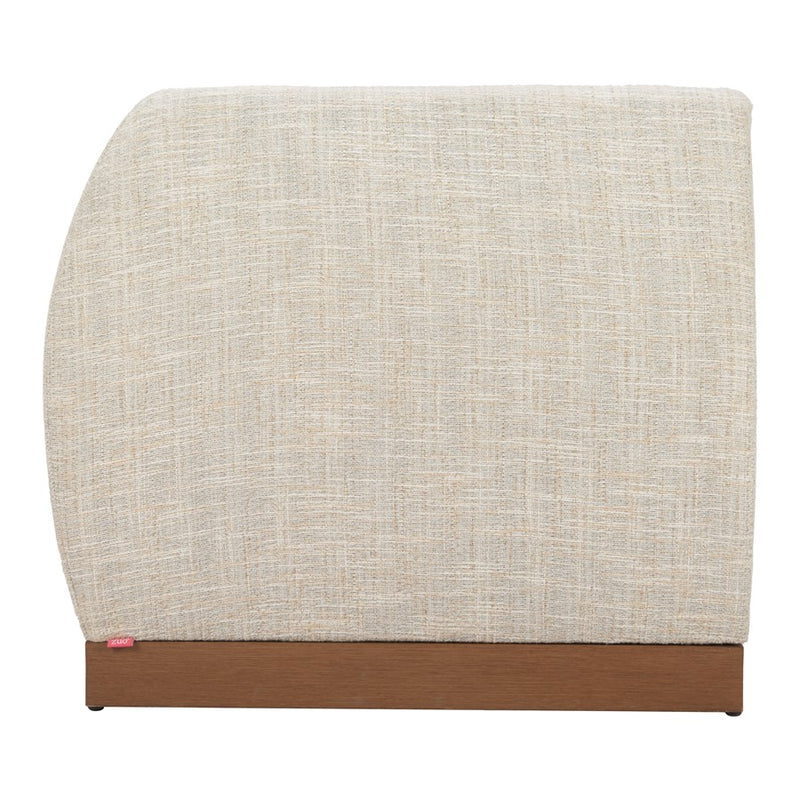 Zuo Modern Christy Corner Chair, Beige