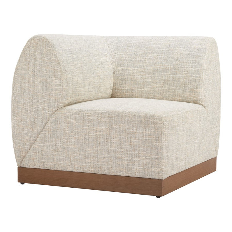 Zuo Modern Christy Corner Chair, Beige