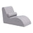 Zuo Modern Luanda Lounge Chair, Gray