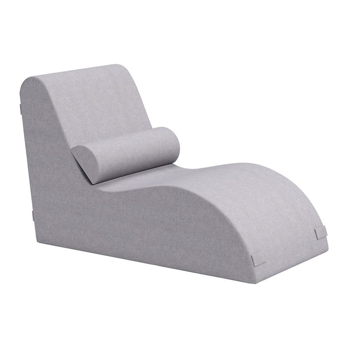 Zuo Modern Luanda Lounge Chair, Gray