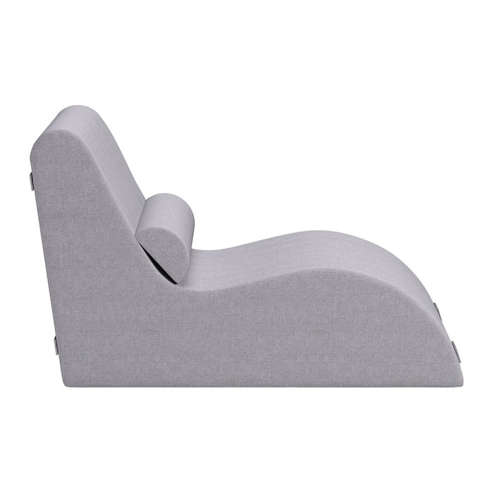 Zuo Modern Luanda Lounge Chair, Gray