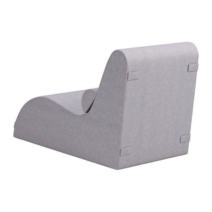 Zuo Modern Luanda Lounge Chair, Gray
