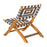 Zuo Modern Sunshine Lounge Chair, Multicolor