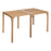 Zuo Modern Riviera Extendable Dining Table, Natural - 704154
