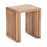Zuo Modern Riviera Extendable Stool Set of 2, Natural