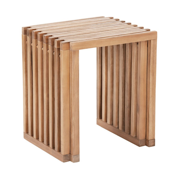 Zuo Modern Riviera Extendable Stool Set of 2, Natural