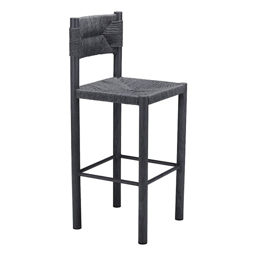 Zuo Modern Iska BarStool Set of 2, Black