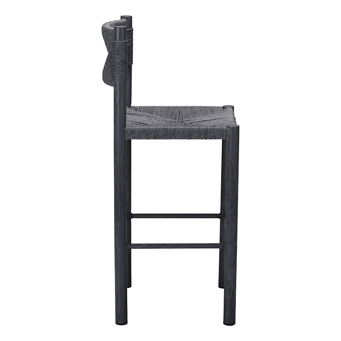 Zuo Modern Iska BarStool Set of 2, Black