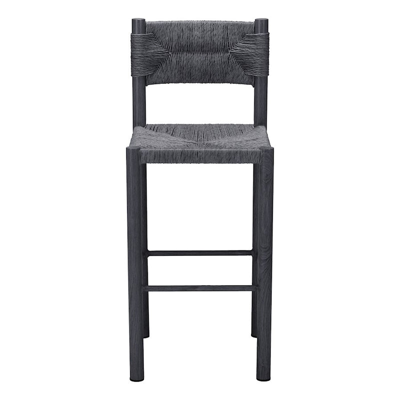 Zuo Modern Iska BarStool Set of 2, Black