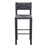 Zuo Modern Iska BarStool Set of 2, Black