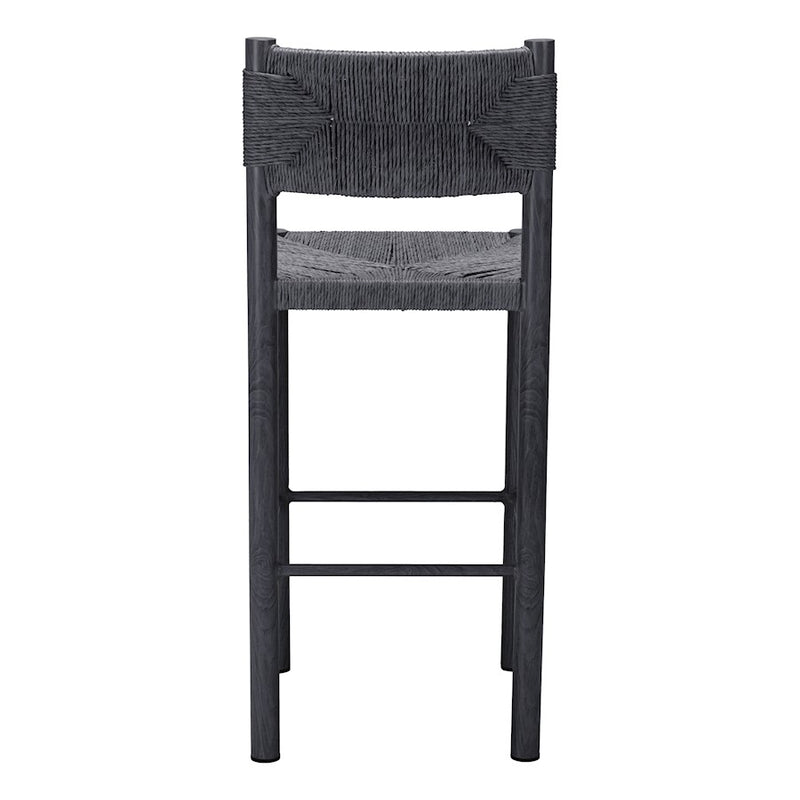 Zuo Modern Iska BarStool Set of 2, Black