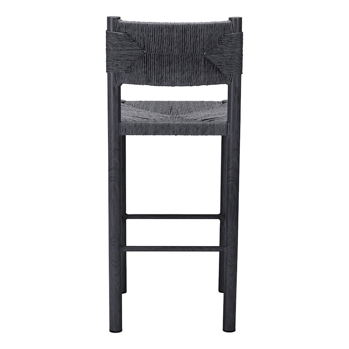Zuo Modern Iska BarStool Set of 2, Black