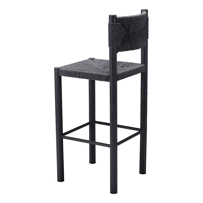 Zuo Modern Iska BarStool Set of 2, Black