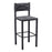 Zuo Modern Iska BarStool Set of 2, Black