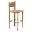 Zuo Modern Iska BarStool Set of 2, Natural