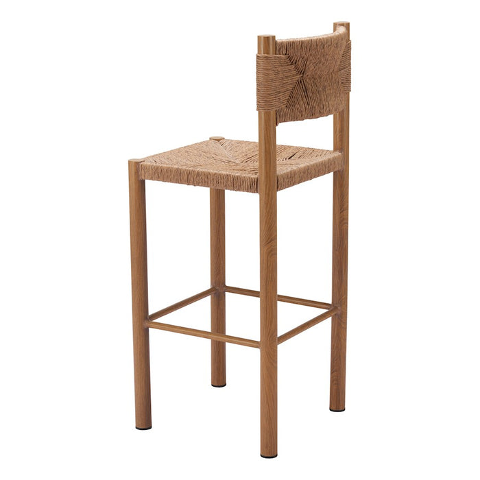 Zuo Modern Iska BarStool Set of 2, Natural