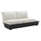 Zuo Modern Tien RHF Loveseat, Beige - 704160