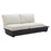 Zuo Modern Tien RHF Loveseat, Beige
